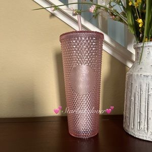 Starbucks APAC Glittery Pink Studded Tumbler